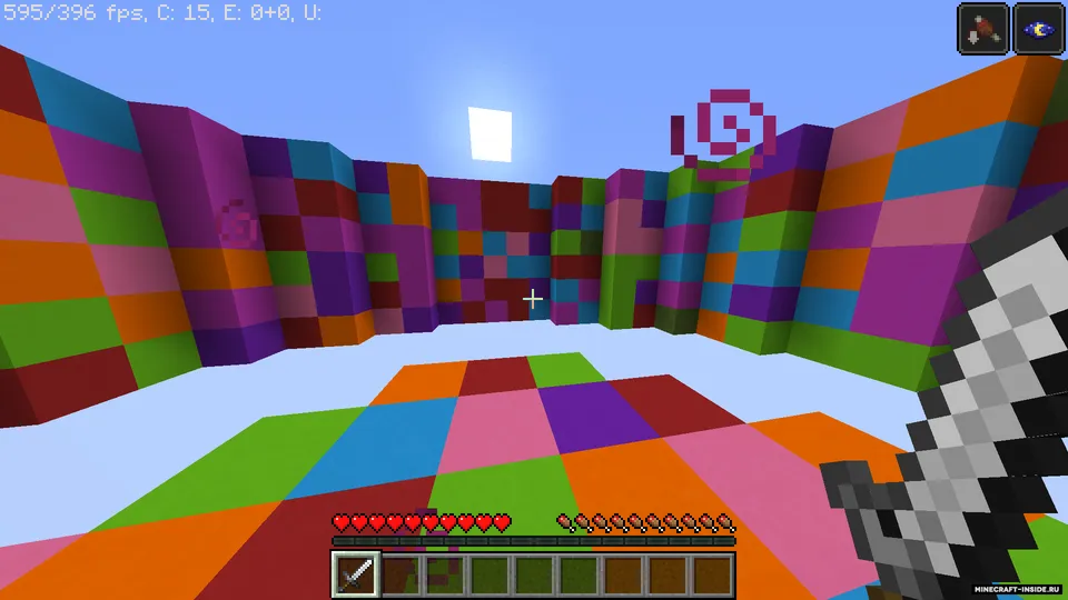 Sumo: PvP karta — Minecraft xarita, rasm 5