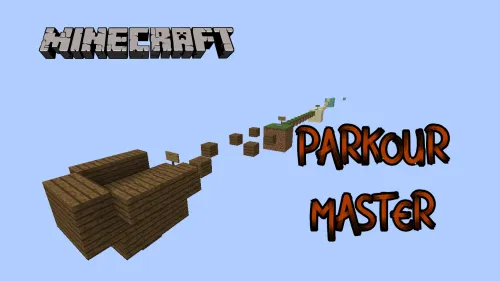 Parkour Master — Minecraft xarita, rasm 1