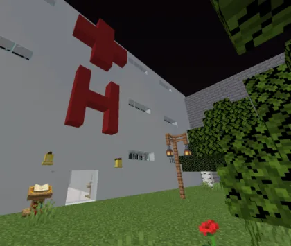 Lost in the Woods: The Hospital — Minecraft xarita, rasm 1