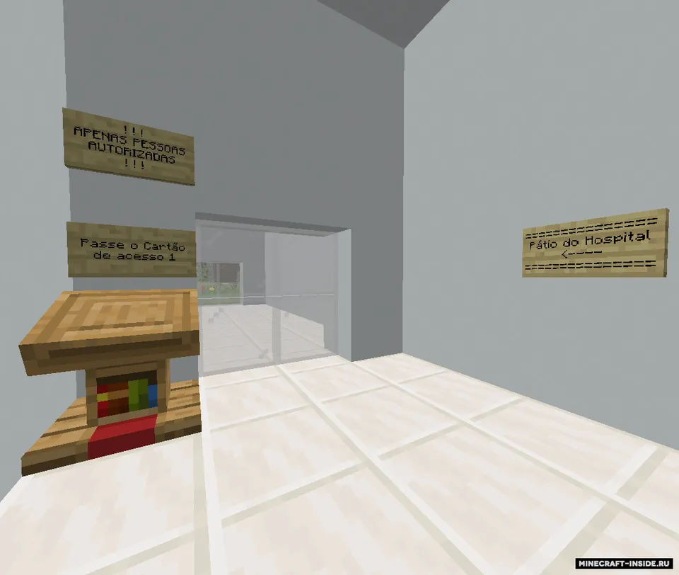 Lost in the Woods: The Hospital — Minecraft xarita, rasm 2