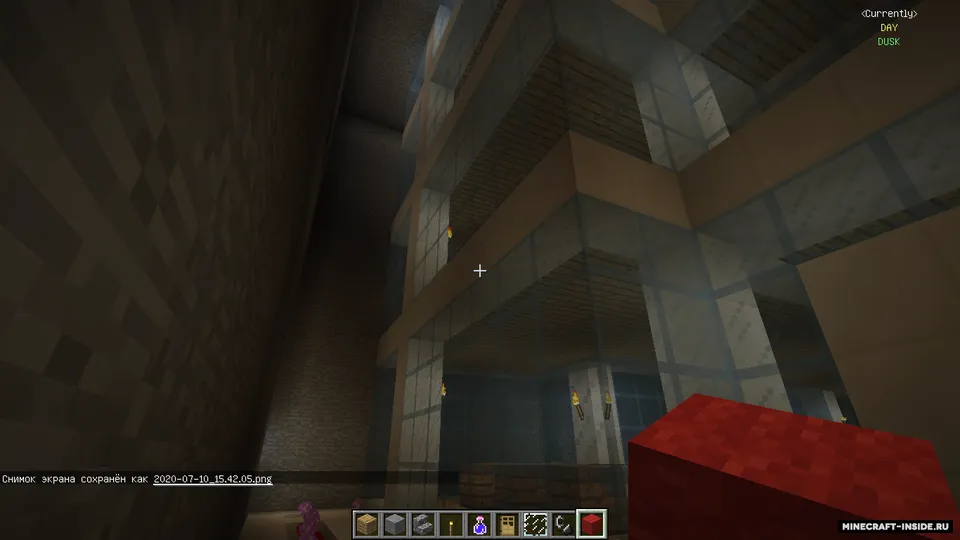 Yer osti va yer usti majmuasi — Minecraft xarita, rasm 7