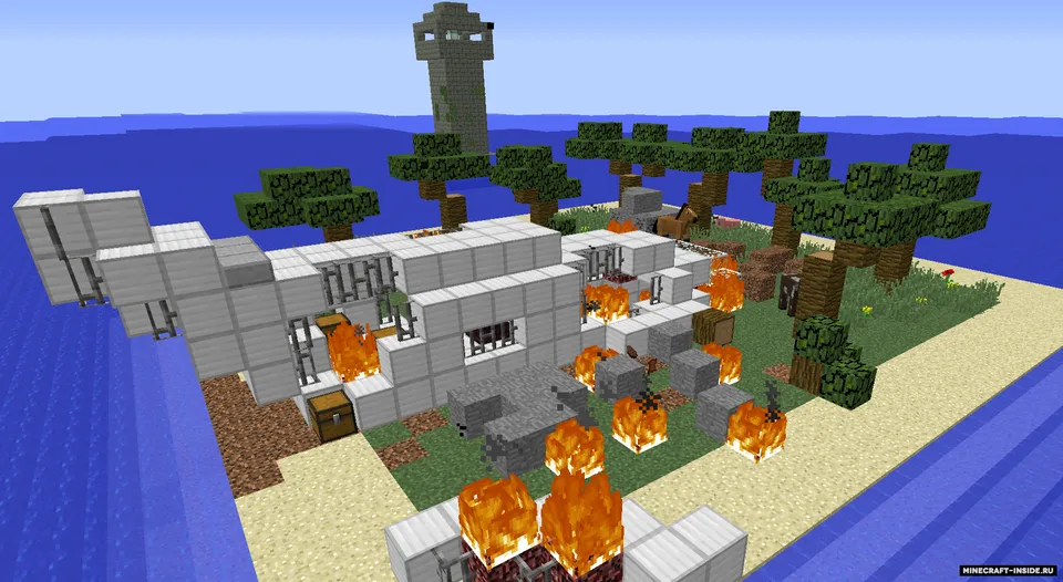 Broken Liner — Minecraft xarita, rasm 2