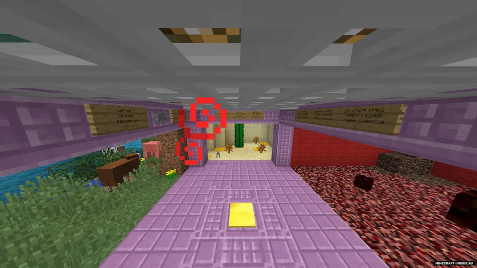Qiyin parkur — Minecraft xarita, rasm 2