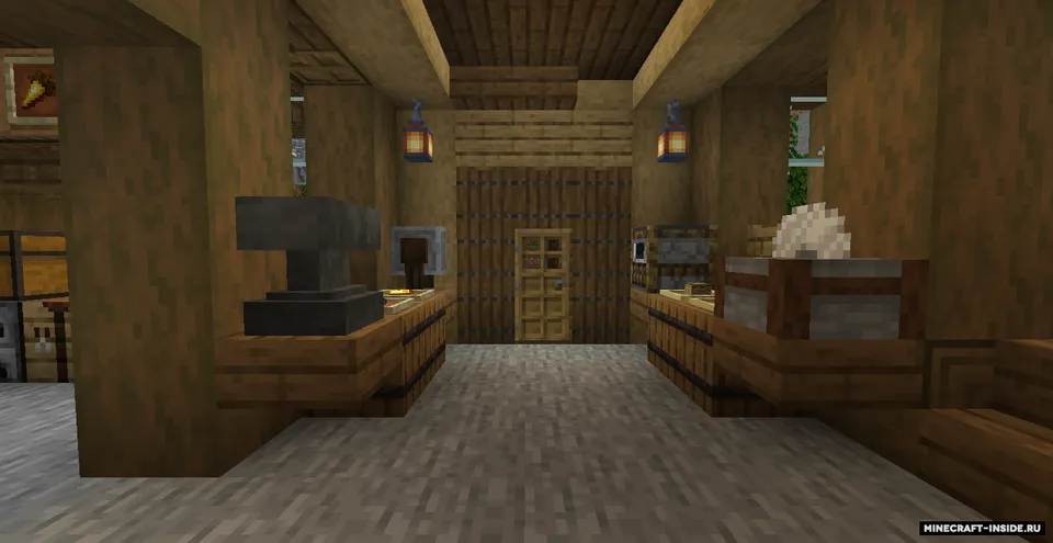 Katta yog'och uy — Minecraft xarita, rasm 8