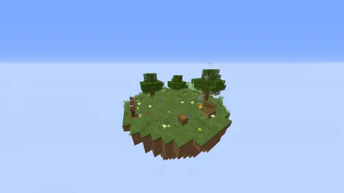 SkyBlock PrikilChik — Minecraft xarita, rasm 1