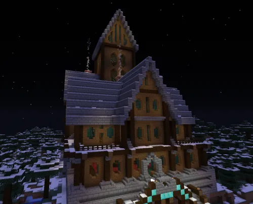 Sniffly'ning eski koshonasi — Minecraft xarita, rasm 1
