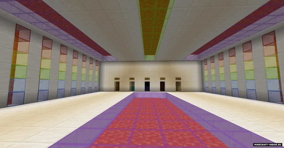 LANN'dan besh darajali dropper — Minecraft xarita, rasm 2