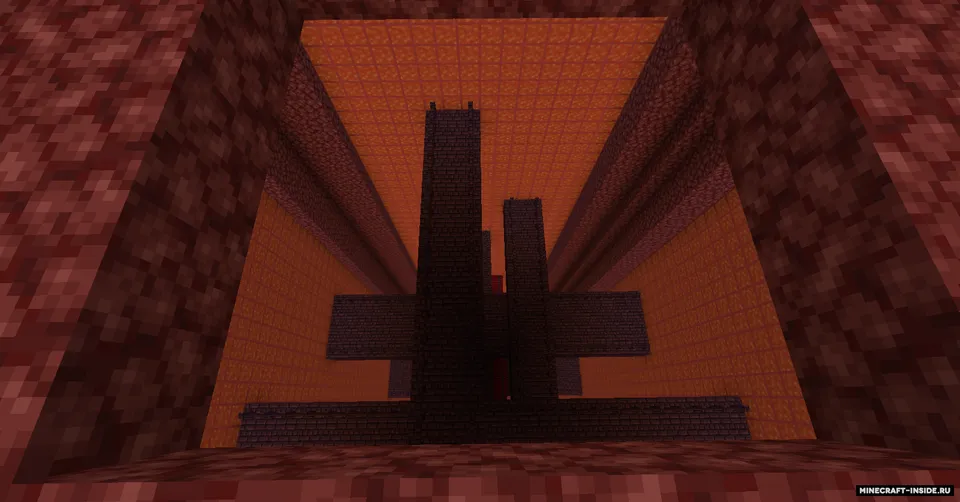 LANN'dan besh darajali dropper — Minecraft xarita, rasm 3