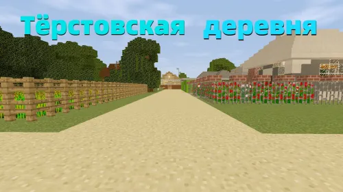 Tyorstov qishlog'i — Minecraft xarita, rasm 1
