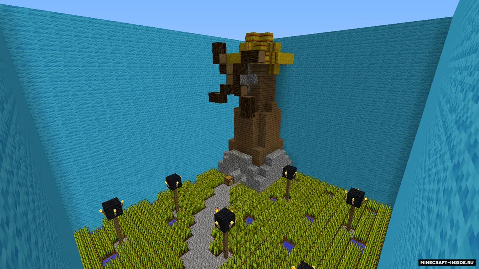 "Poyezd" operatsiyasi va Oddiy omon qolish emas — Minecraft xarita, rasm 6