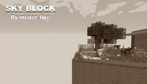SkyBlock by mister_like — Minecraft xarita, rasm 1