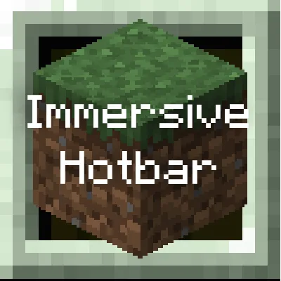 Immersive Hotbar — Minecraft mod, rasm 1