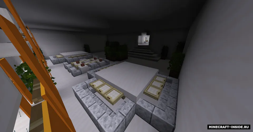 Mehmonxonada yashirinmachoq — Minecraft xarita, rasm 2