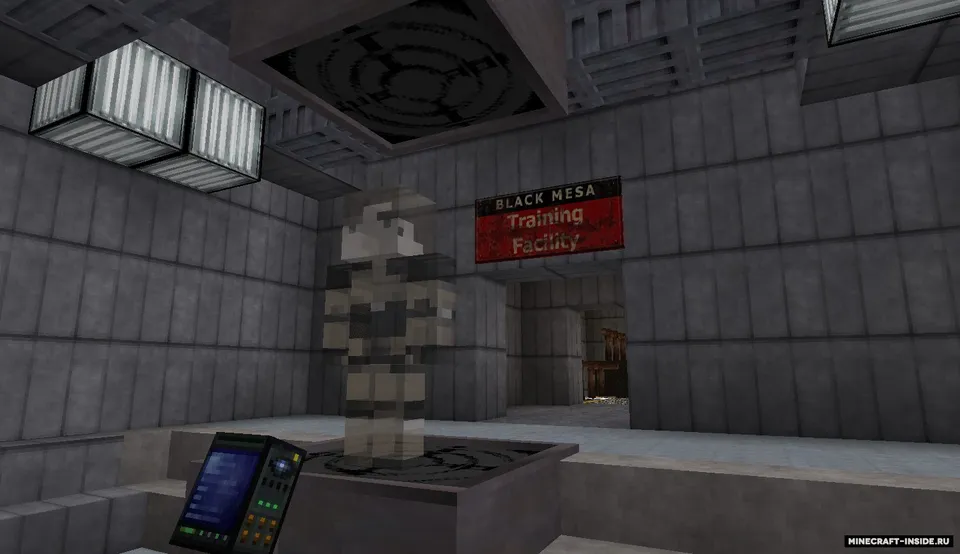 Half Life: Hazardous course — Minecraft xarita, rasm 2