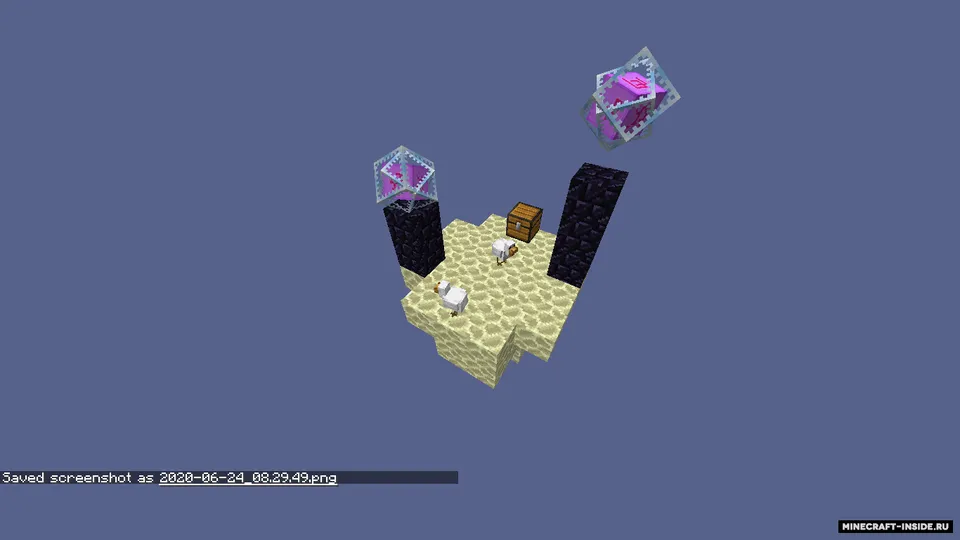 Darkgame'dan ikki kishilik SkyBlock — Minecraft xarita, rasm 4