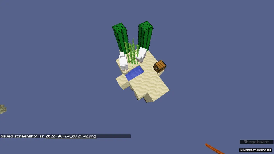 Darkgame'dan ikki kishilik SkyBlock — Minecraft xarita, rasm 5