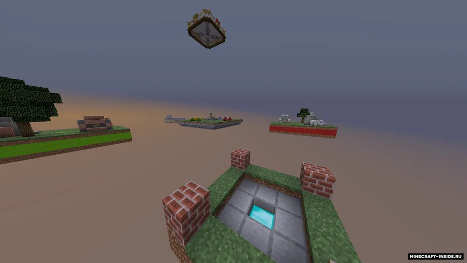Bedwars Greenworld — Minecraft xarita, rasm 2