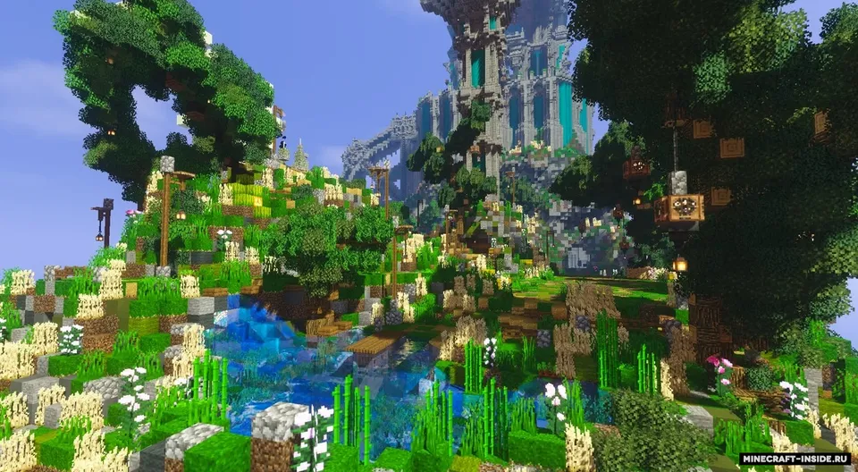 Never Ending Skies — Minecraft xarita, rasm 2