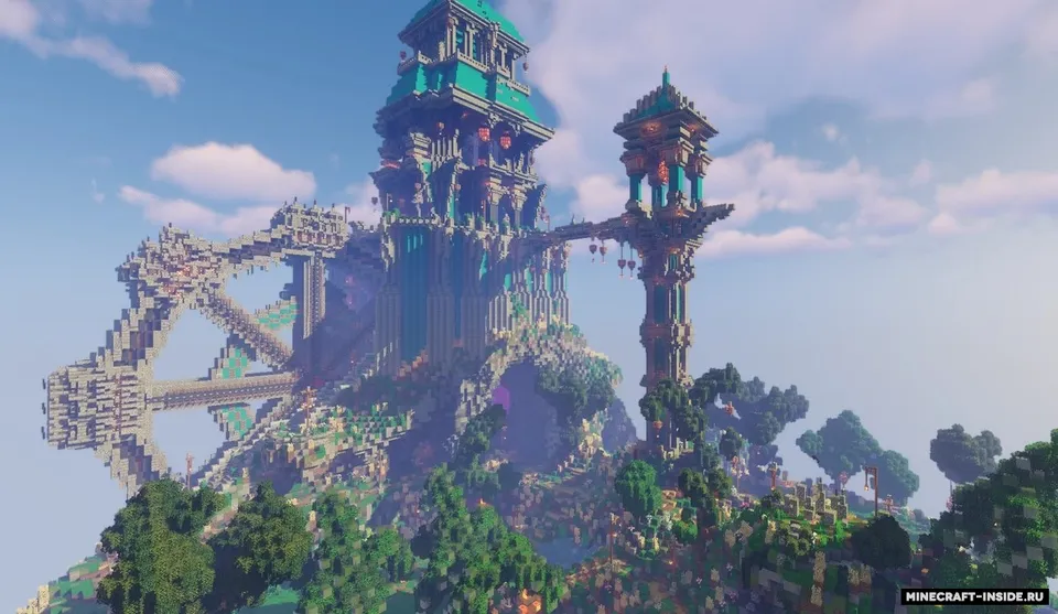 Never Ending Skies — Minecraft xarita, rasm 3