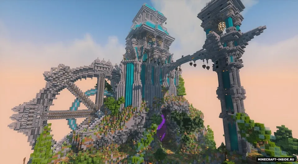 Never Ending Skies — Minecraft xarita, rasm 5