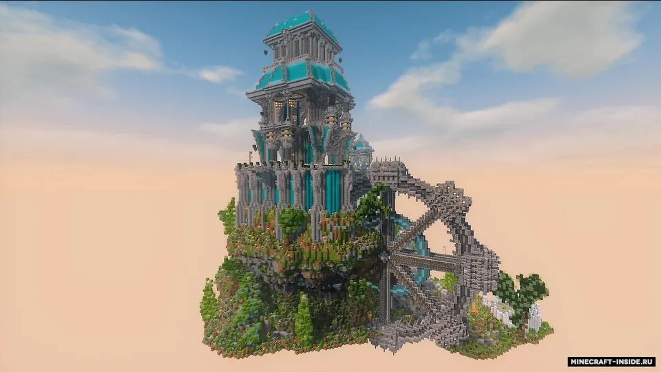 Never Ending Skies — Minecraft xarita, rasm 6
