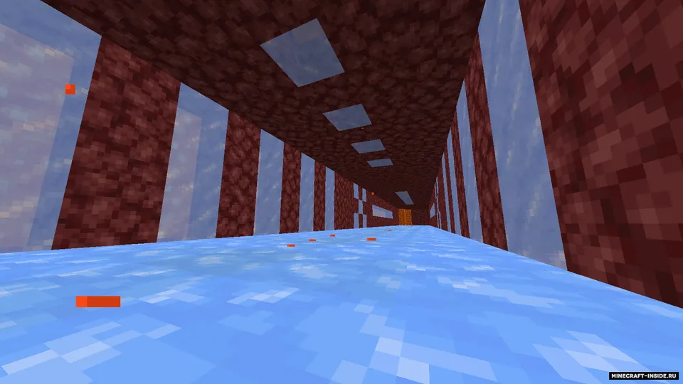 Muzdagi poyga 2 — Minecraft xarita, rasm 2