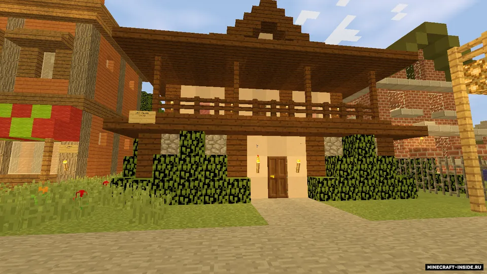 Rus qishlog'i — Minecraft xarita, rasm 6