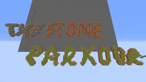 The Stone Parkour — Minecraft xarita, rasm 1