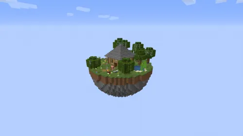 SkyBlock+ 2.0 — Minecraft xarita, rasm 1
