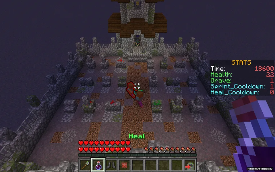 Graveyard Glutton — Minecraft xarita, rasm 2