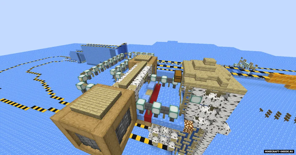 Muzdagi poyga — Minecraft xarita, rasm 2