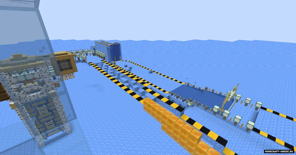 Muzdagi poyga — Minecraft xarita, rasm 3
