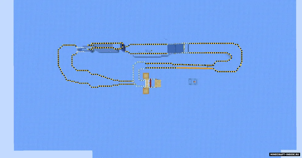 Muzdagi poyga — Minecraft xarita, rasm 4
