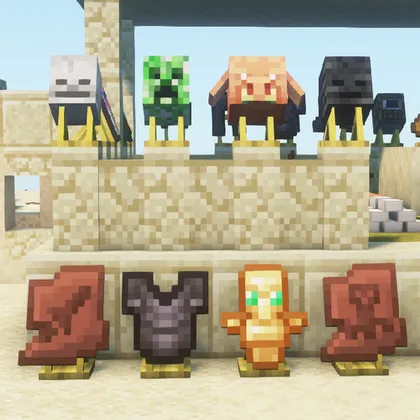 Displayed — Minecraft mod, rasm 1