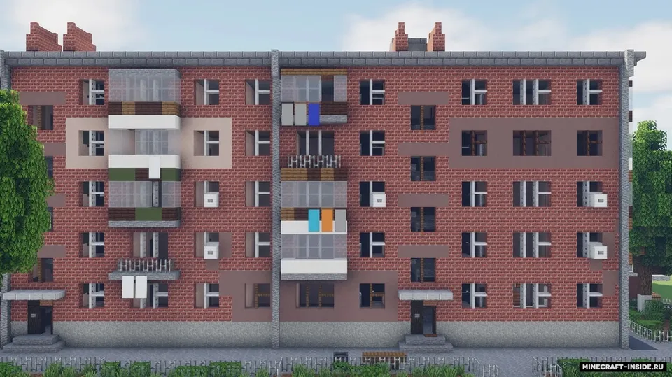 Communal Apartment Building — Minecraft xarita, rasm 3