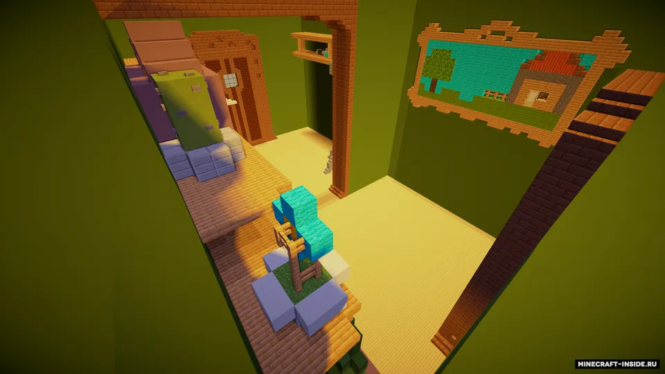 Hide and Seek in a BIG House — Minecraft xarita, rasm 3