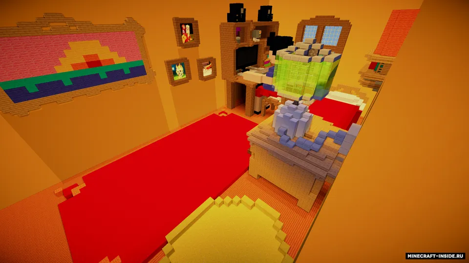 Hide and Seek in a BIG House — Minecraft xarita, rasm 4