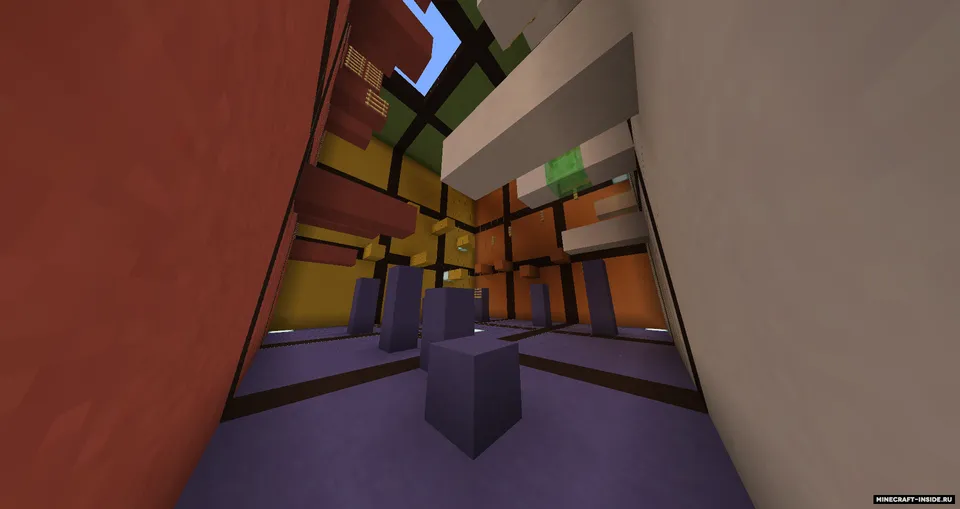Rubik kubigi ichida parkur — Minecraft xarita, rasm 3