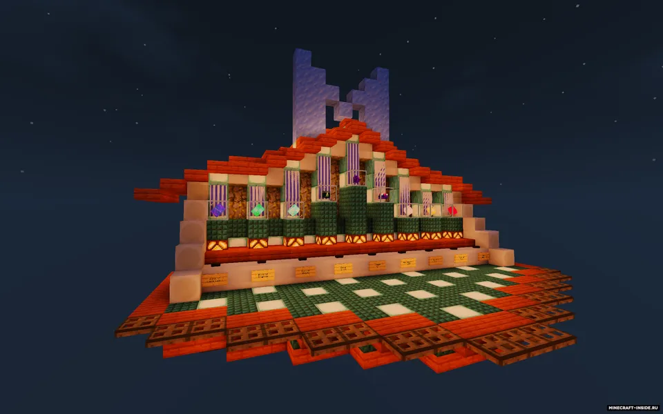 Monument Island 2 — Minecraft xarita, rasm 2