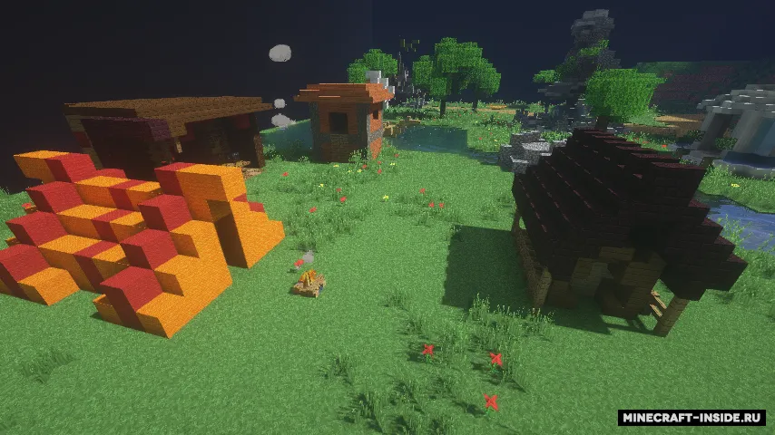 Tekislikda berkinmachoq — Minecraft xarita, rasm 3