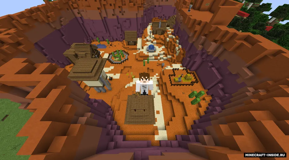 Old valley — Minecraft xarita, rasm 2