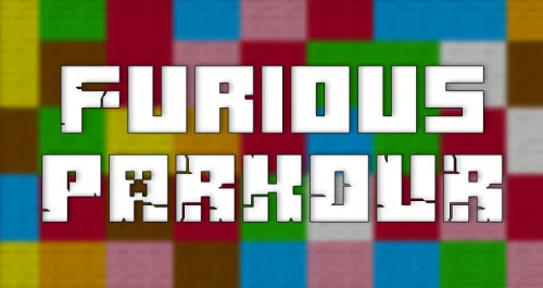 Furious Parkour — Minecraft xarita, rasm 1
