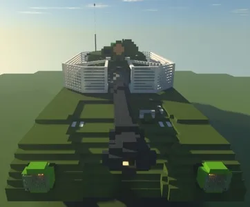 Og'ir tank: K152-70 — Minecraft xarita, rasm 1