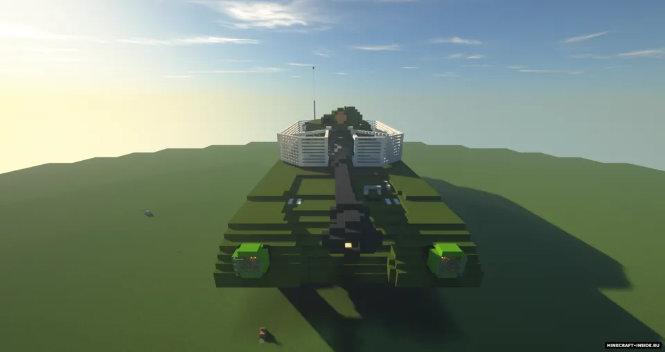 Og'ir tank: K152-70 — Minecraft xarita, rasm 2