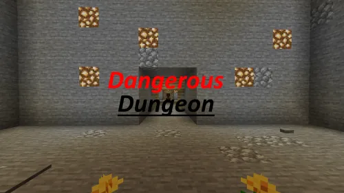 Dangerous Dungeon — Minecraft xarita, rasm 1