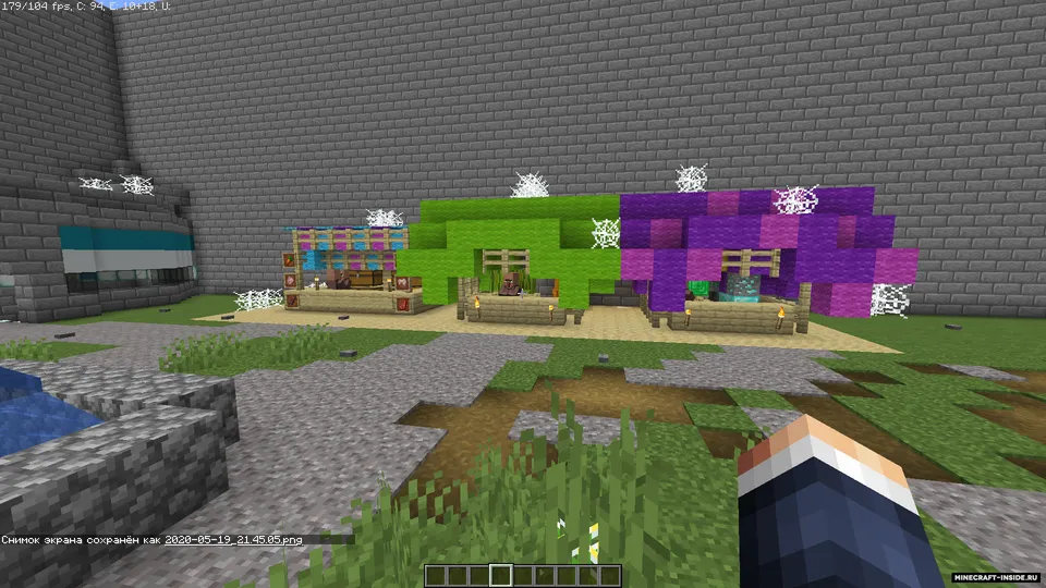 Tashlandiq hududda berkinmachoq — Minecraft xarita, rasm 2