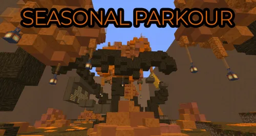 Seasonal Parkour — Minecraft xarita, rasm 1