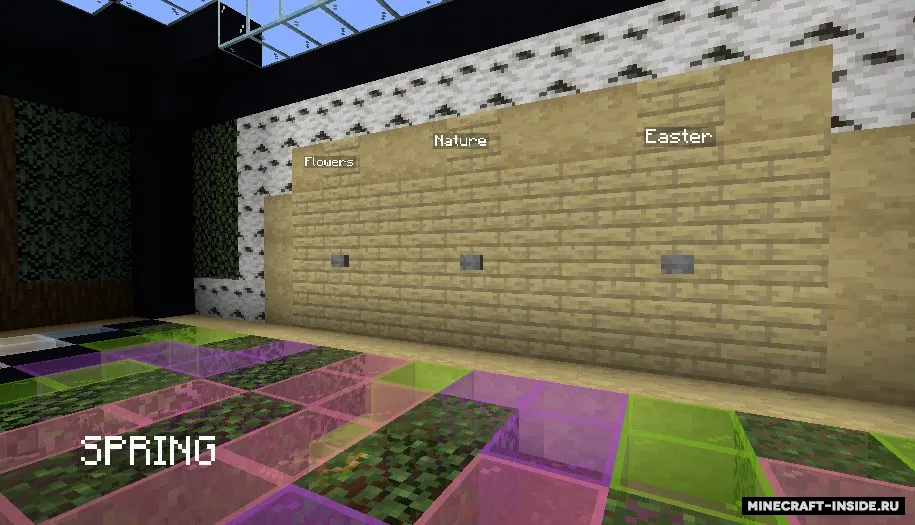 Seasonal Parkour — Minecraft xarita, rasm 4