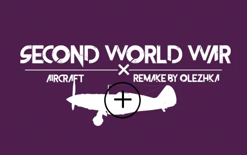 Second World War: Aircraft — Minecraft xarita, rasm 1
