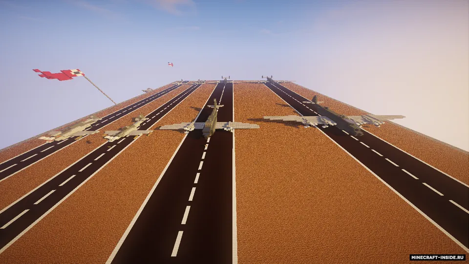 Second World War: Aircraft — Minecraft xarita, rasm 6